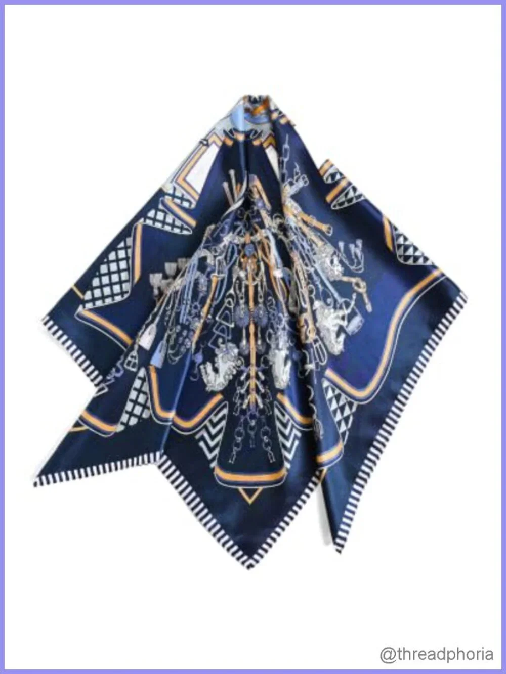 100% Mulberry Silk Large Square Scarf 35x35 Lightweight Headscarf Shawl
